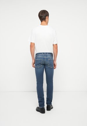 Slim fit jeans - dark-blue denim