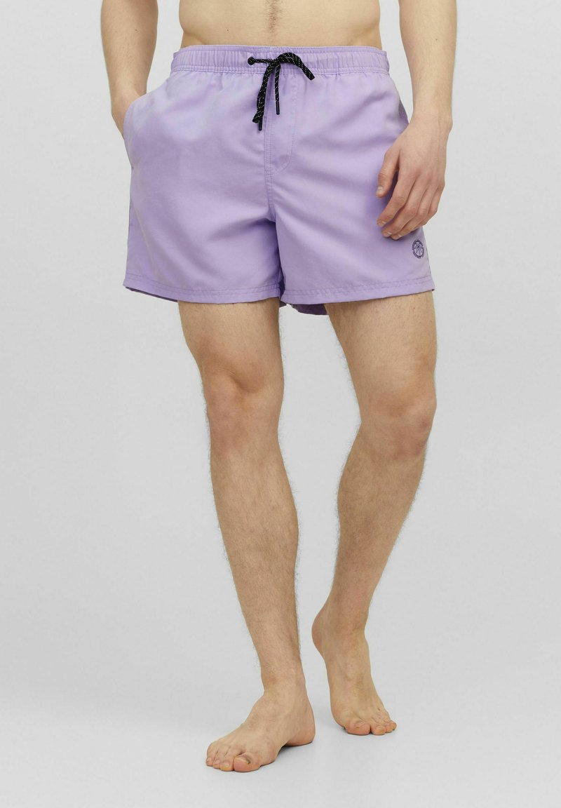 Jack & Jones JPSTFIJI JJSWIM SOLID  - Shorts da mare - purple rose