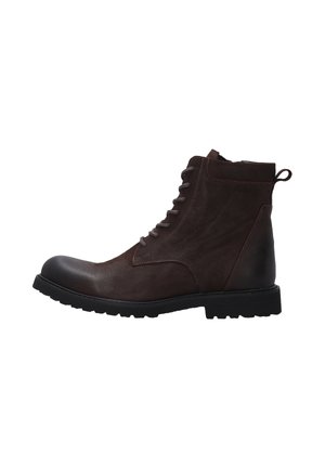 Schnürstiefelette - brown