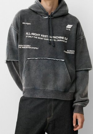 Sweat à capuche - dark grey
