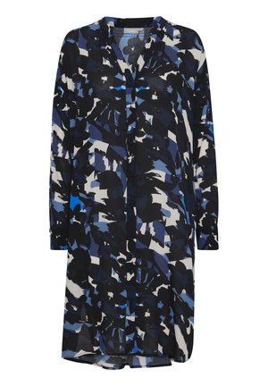 FRHELENA DR - Shirt dress - navy blazer graphic mix