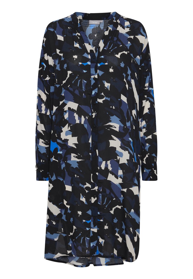 Fransa Blousejurk blauw