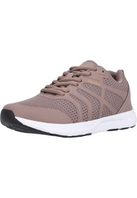 Endurance Hardloopschoenen voor op de weg - deep taupe