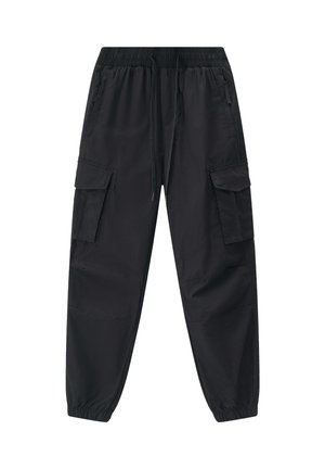 UNI - Pantalon cargo - noir