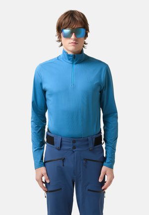 PASCAL - Top s dlouhým rukávem - azurblau