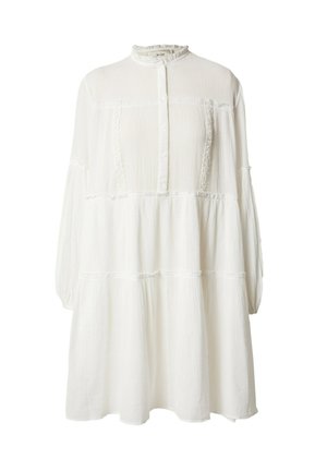 Shirt dress - white