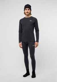 Jack Wolfskin INFINITE LIGHT LS - Langarmshirt - black