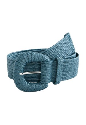 WIDE EFFECT - Pletený pásek - blue