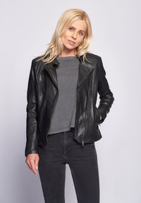 Maze - SALLY - Lederjacke - black Thumbnail-Bild 1