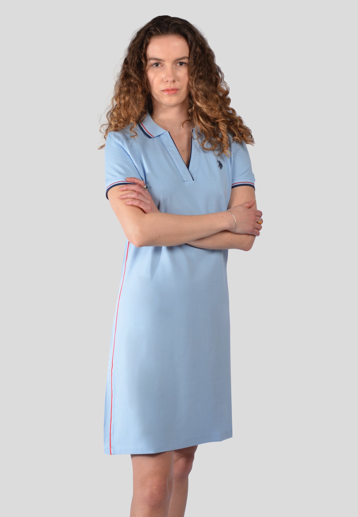 U.S. Polo Assn. Day dress - light blue 