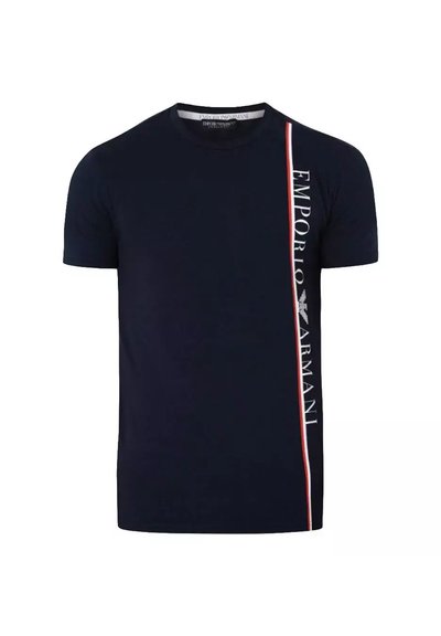 Emporio Armani ORIGINAL LOGO - T-shirt imprimé - blue