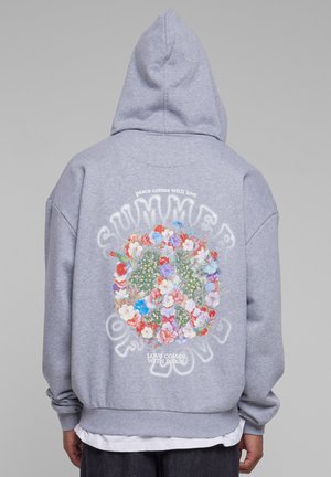 Upscale by Mister Tee SUMMER OF LOVE HEAVY - Zip-up sweatshirt - heather grey