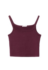 STRETCH STRAPPY - Top - dark red
