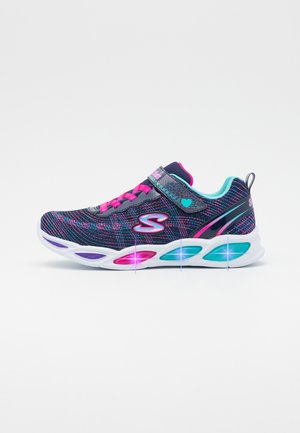 SHIMMER BEAMS - Trainers - navy sparkle/multicolor