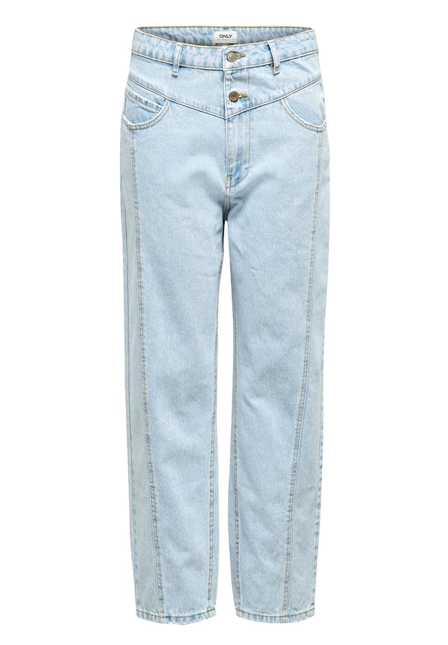 STRAIGHT FIT JEANS ONLISLA LIFE MID ANKLE