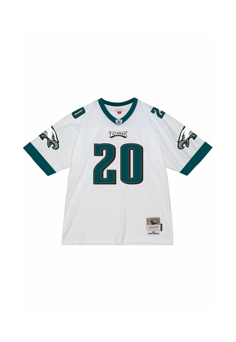 Mitchell & Ness NFL LEGACY - PHILADELPHIA EAGLES 2004 BRIAN DAWKINS - T-shirt de sport - blanc