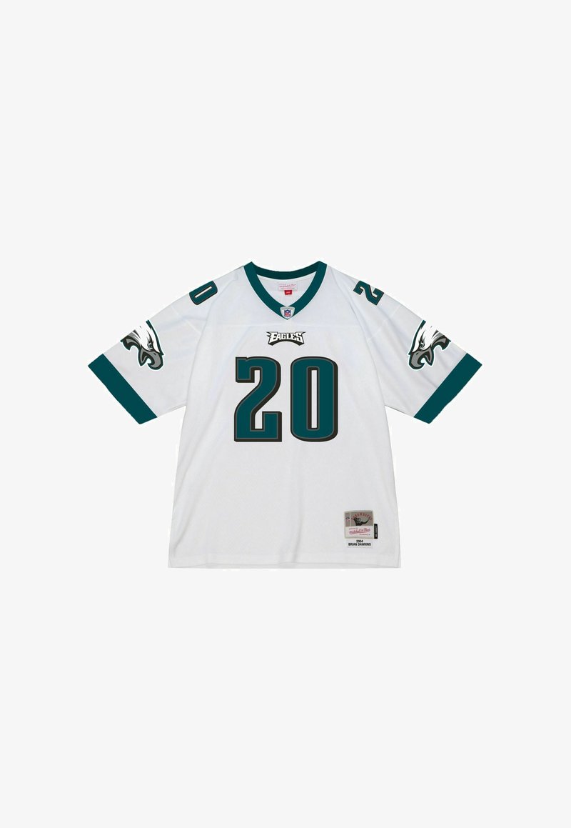 Mitchell & Ness NFL LEGACY - PHILADELPHIA EAGLES 2004 BRIAN DAWKINS - T-shirt de sport - blanc
