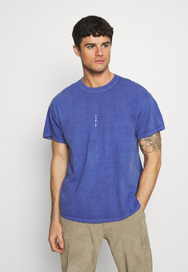 PARIS - T-shirt basic - blue