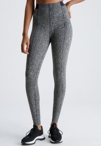 Calvin Klein Performance WO7 8 PRINT - Leggings - shocking print/black
