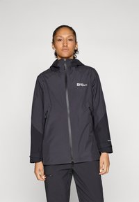 Jack Wolfskin UNBOUND ADVENTURE - Vodotesná bunda - phantom