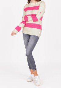 Key Largo Stickad tröja - pink