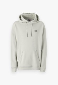BADGE HOODIE - Sweatshirt - misty sage tonal