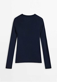 Massimo Dutti Strickpullover - dark blue