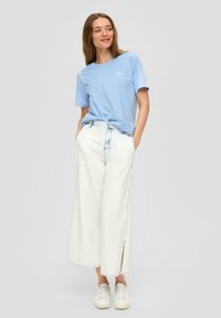 s.Oliver T-shirt basic - himmelblau