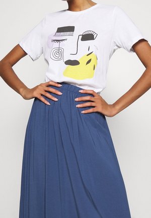 T-shirt print - white