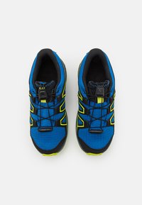 Salomon SPEEDCROSS WATERPROOF UNISEX - Scarpa da hiking - nautical blue/black/acid lime