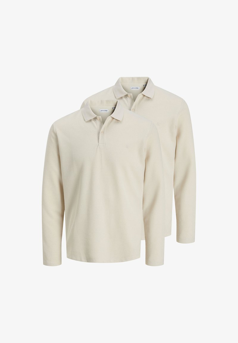 Jack & Jones 2ER PACK AUSTIN - Polo - moonbeam