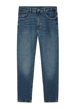 Massimo Dutti, SLIM FIT JEANS - Straight leg jeans - light-blue denim