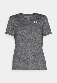 TECH TWIST - T-skjorte til trening - black/white