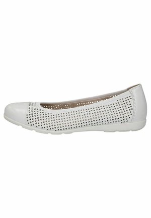 Ballet pumps - white softnap