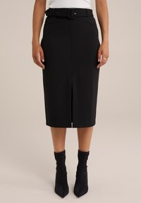 WE Fashion Uska suknja - black