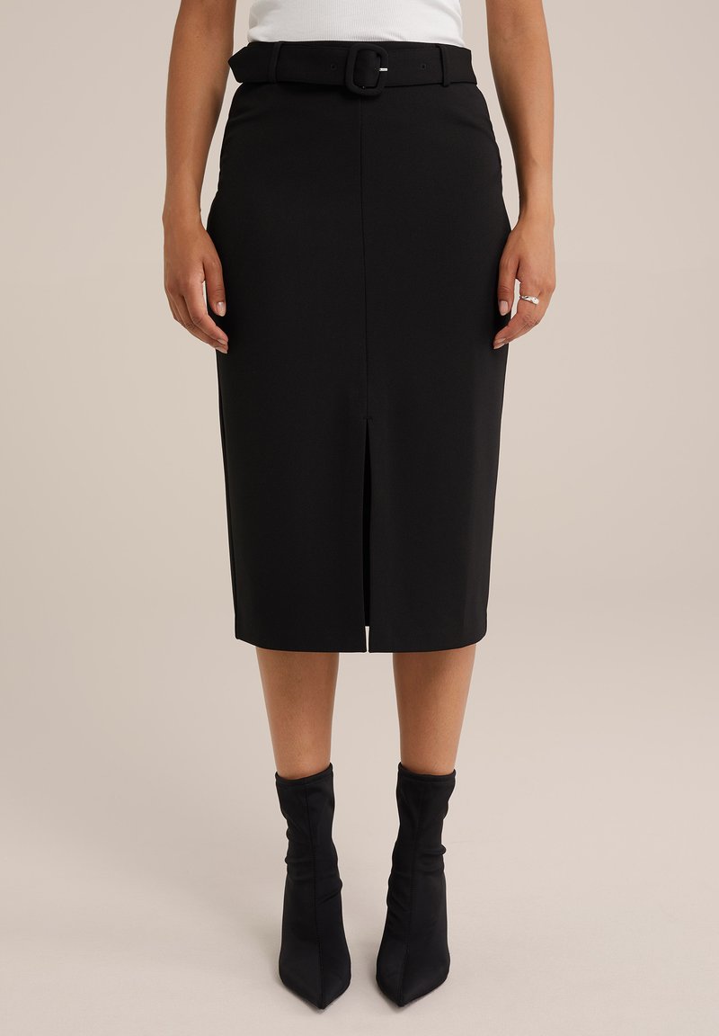 WE Fashion Uska suknja - black