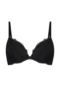 MARINE PADDED PUSH UP - Underwired bra - black