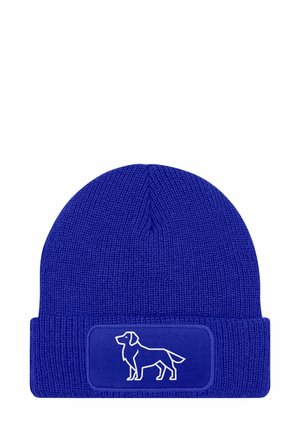 PATCH LABRADOR POLYGON DESIGN - Beanie - labrador blau