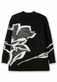 Sheego Strickpullover - black