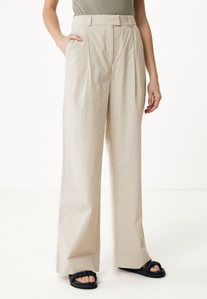 Mexx STRAIGHT LEG WITH POCKETS - Pantalones - light sand