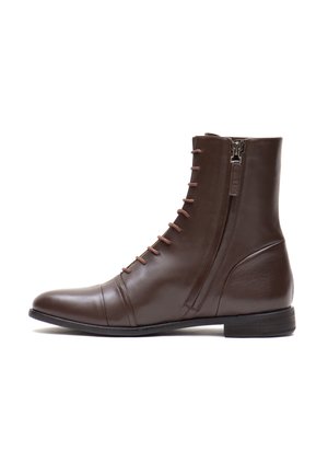 MURIEL - Schnürstiefelette - dark brown