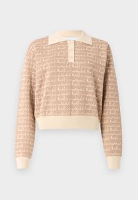 LOGO SWEATER - Džemperis - beige