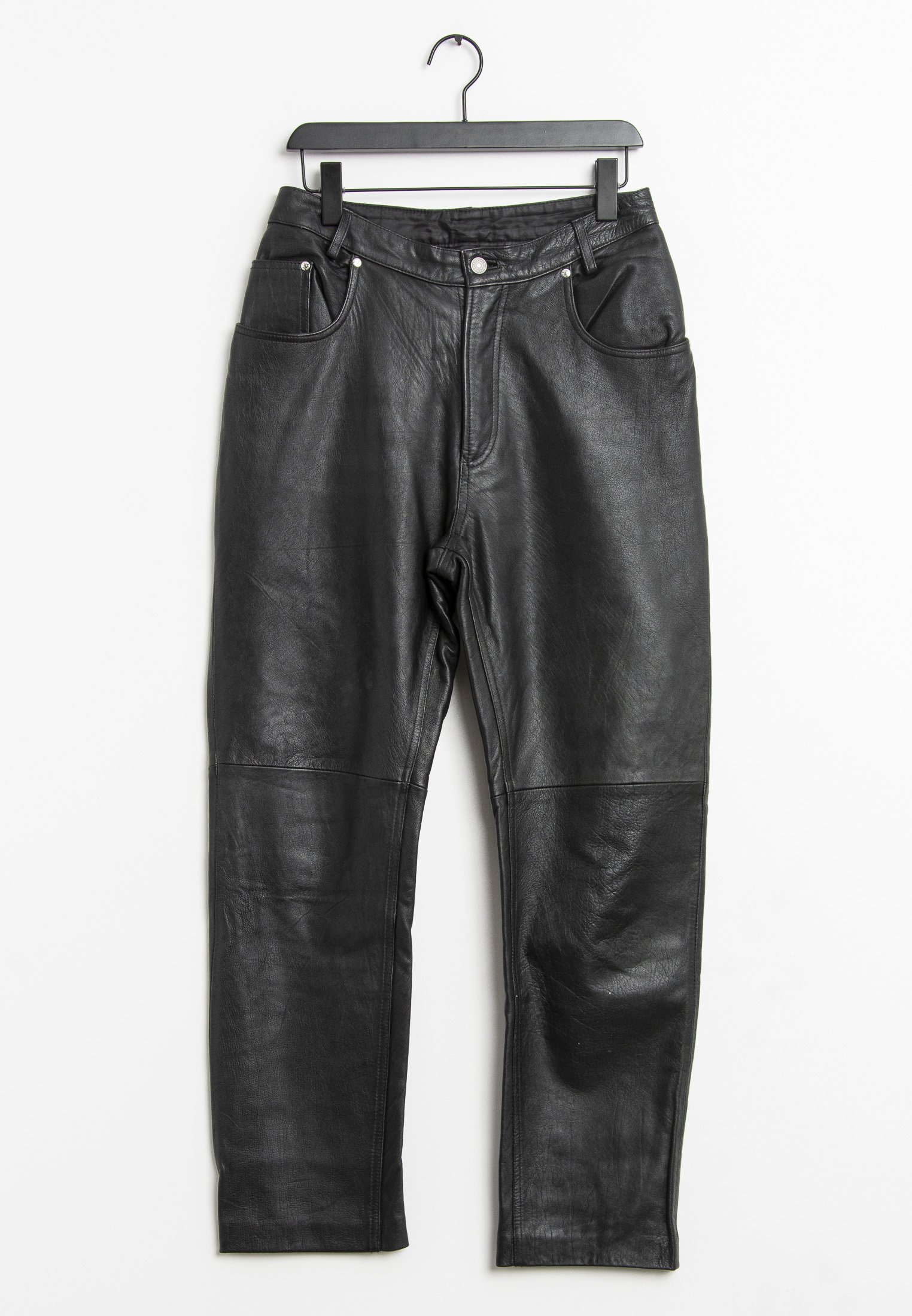 H.I.S Pantaloni di pelle - black/nero - Zalando.it