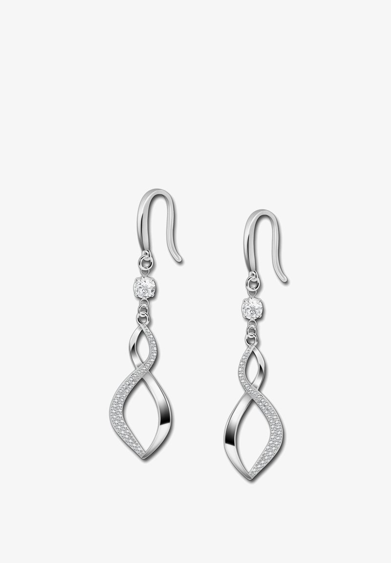 Lotus Silver ZIRKONIASTEIN - Earrings - silberfarben