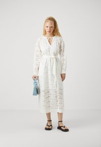 Selected Femme SLFSONORA DRESS - Dnevna haljina - snow white