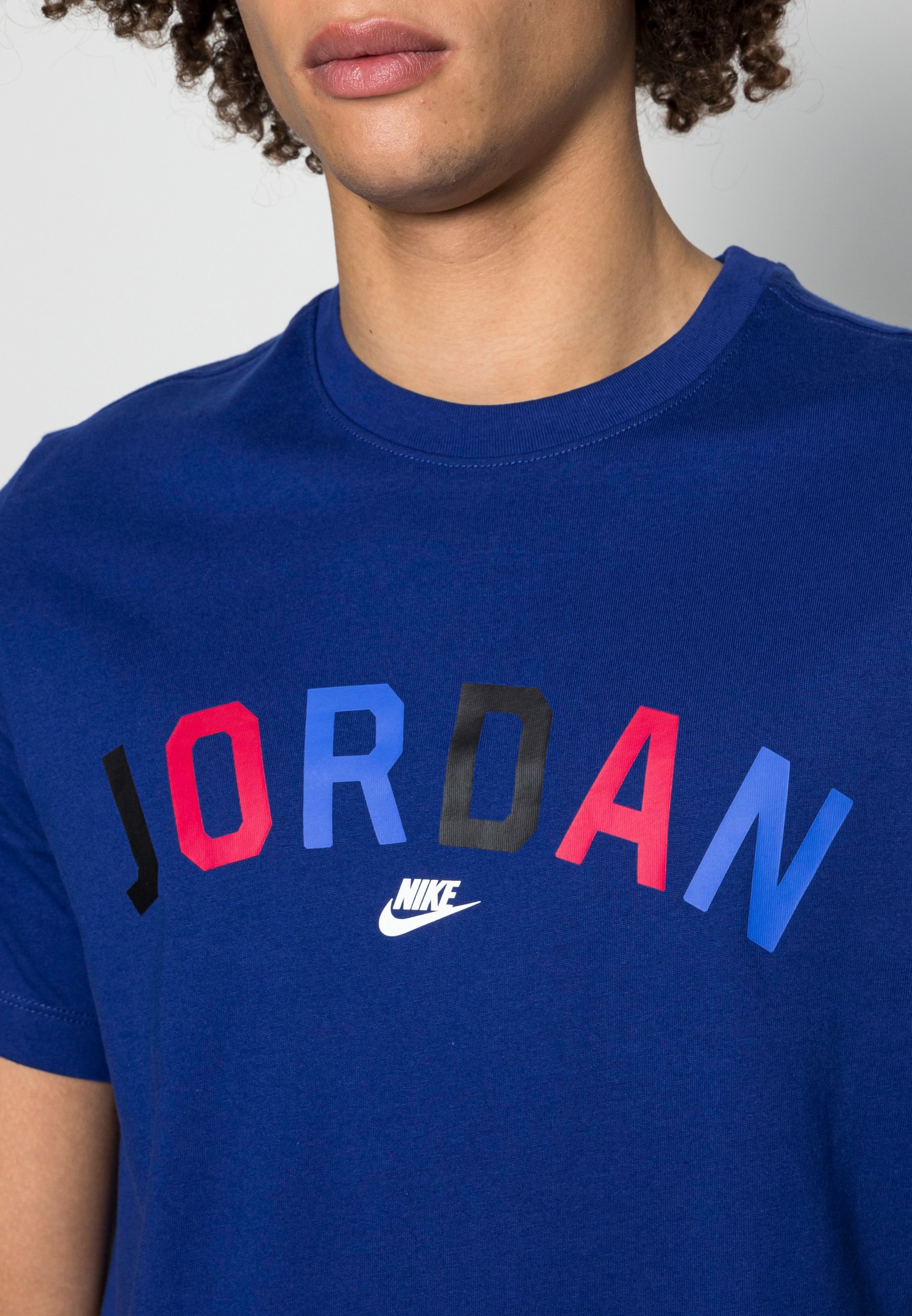 royal blue jordan shirt men