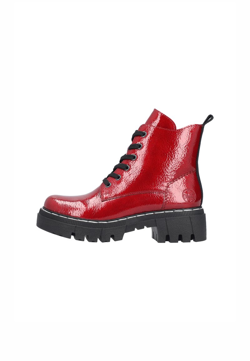 Rieker Bottines à plateau - rot