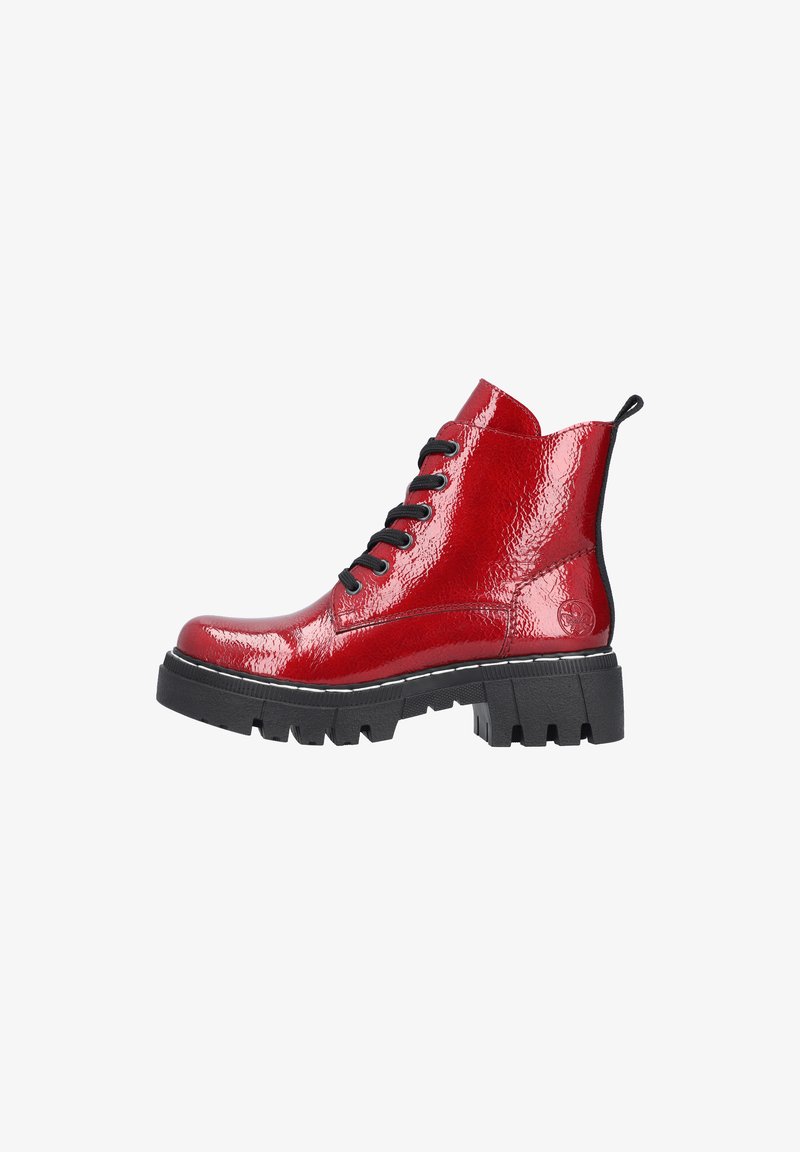 Rieker Bottines à plateau - rot