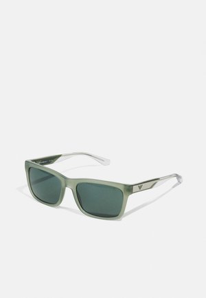 Emporio Armani Okulary przeciwsłoneczne - shiny opaline green/dark green