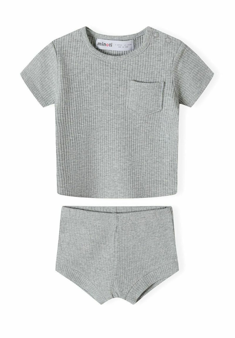 MINOTI 2 PIECE SHORT SLEEVE SET - Komplet pidžame - grey